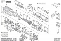 Bosch 0 602 243 001 ---- Hf Straight Grinder Spare Parts